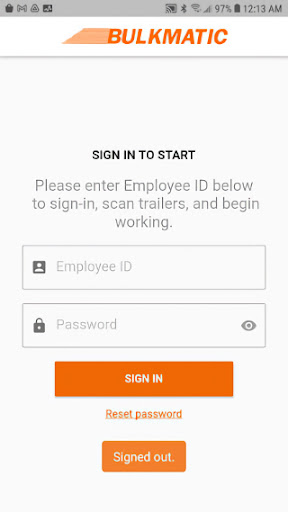 Driver Workflow Screen 3