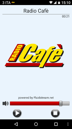 Android application Radio Cafè screenshort