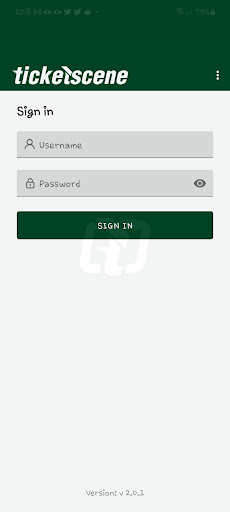 Android application Ticketscene Scanner screenshort