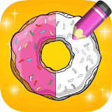 ? Donut Coloring for simpsone icon