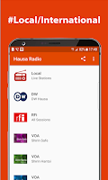 screenshot of Hausa Radio