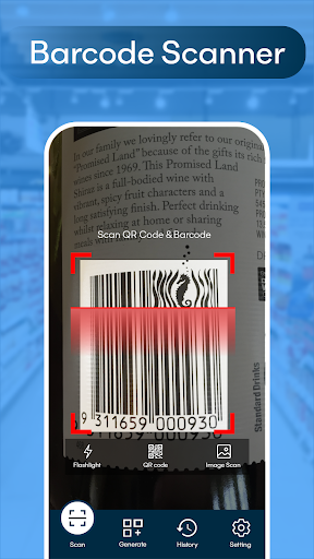 Android application QR & Barcode Reader - Scan QR screenshort