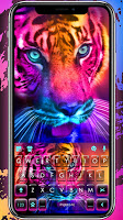 screenshot of Fluorescent Neon Tiger Keyboar