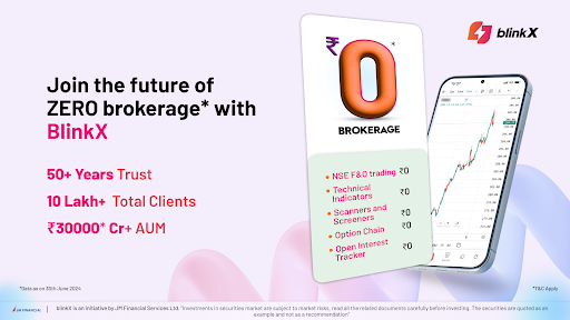 Android application blinkX-Stocks, IPO & Demat App screenshort