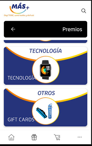 Android application Más Tigre screenshort