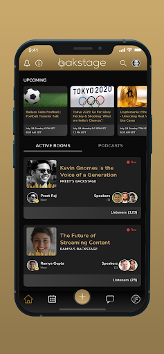 Android application Bakstage: Humanizing CX screenshort