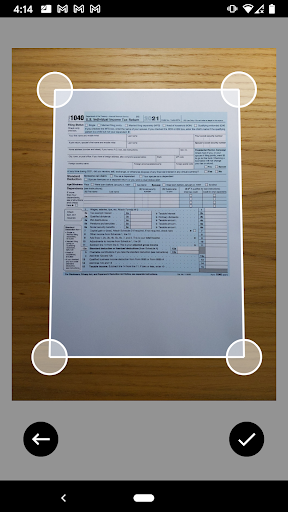 Anteprima dell'app