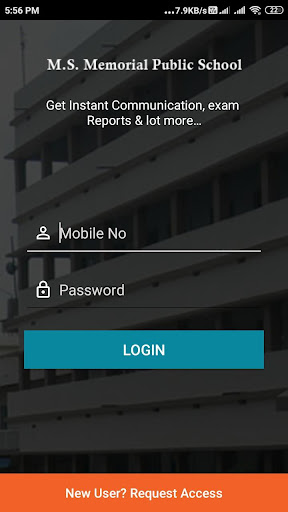 Android application MS Memorial Public School screenshort