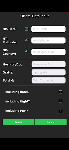 Android application HT-Hair Transplantation screenshort
