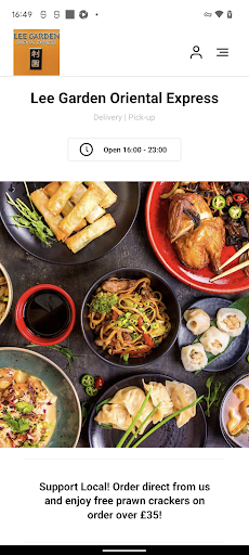 Android application Lee Garden Oriental Express screenshort