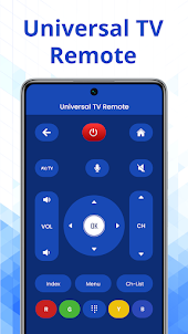 Universal tv remote control