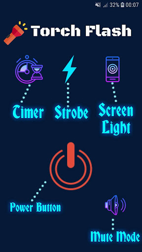 Android application Torch Flash screenshort