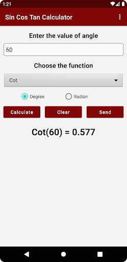 Sin cos 2024 tan calculator