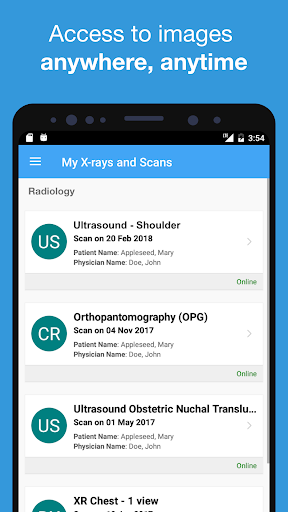 Android application Connect Patient screenshort