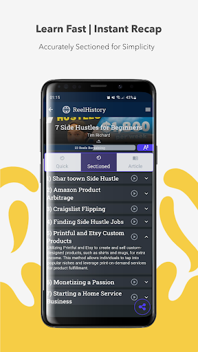 ReelText: AI Video Summaries Screenshot 3 - AppWisp.com