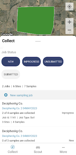 DecipherAg Mobile Screen 2