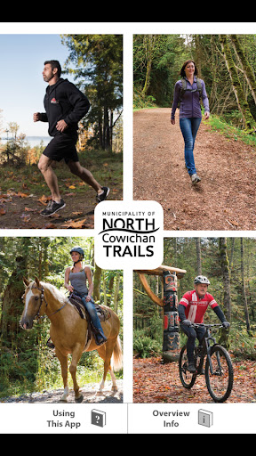 Android application North Cowichan Trails screenshort