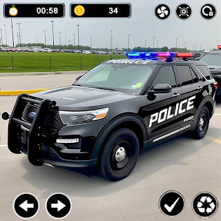 Police SUV Chase Thieves Games apk