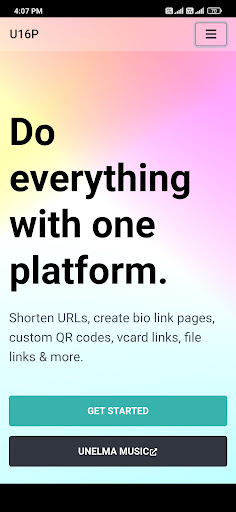 Android application U16P.com - Your Social Tool screenshort