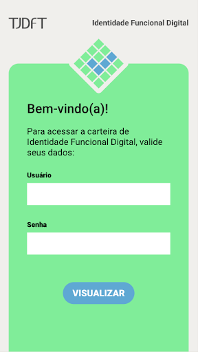 Identidade Funcional TJDFT Screen 2