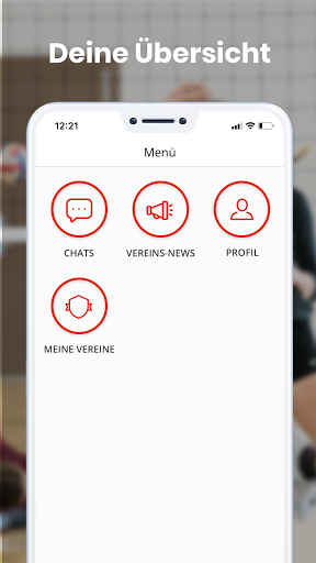 Android application Sport!n screenshort