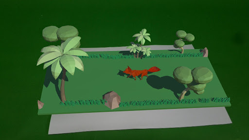 Fox Coloring AR Screen 3