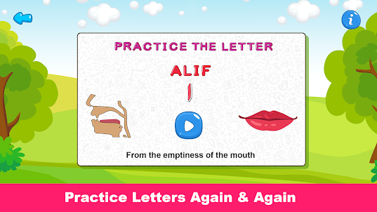 Learn Arabic Alphabet: Games