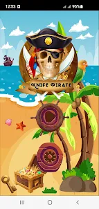 Pirate knife game