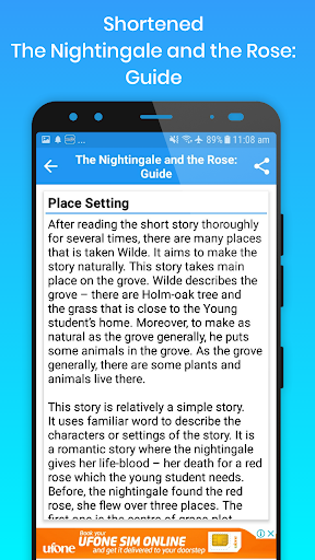 The Nightingale and the Rose Guide