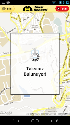 Bursa Taxi Guide Screen 2