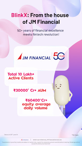 blinkX-Stocks, IPO & Demat App Screen 3