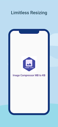 Android application Image compressor size mb - kb screenshort
