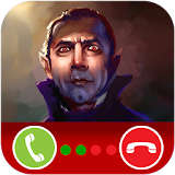 Fake Call From Dracula Halloween icon