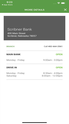 Scribner Bank Screen 3