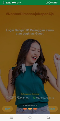 Selfcare Oxygen id Home Screen 2
