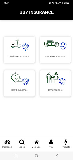 Android application PK Financial Services screenshort