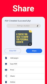Captura 21 PDF Scanner - Scan Documents android