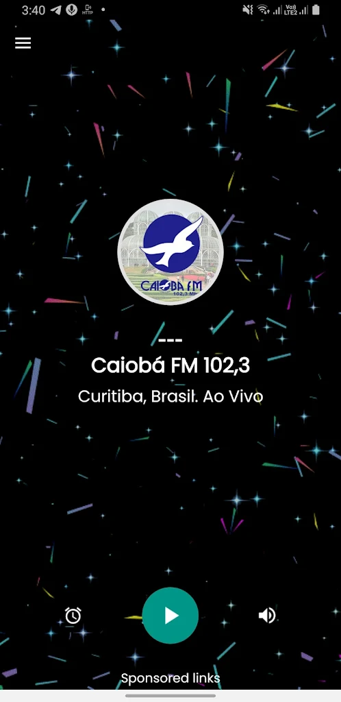 102.3 FM  Rádio Caiobá FM Curitiba / PR -  - Rádios