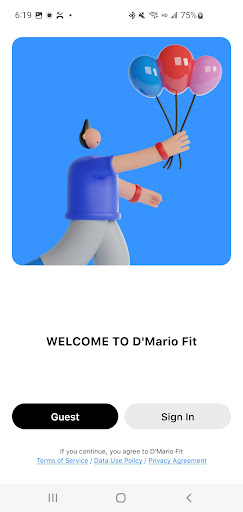 DMario Fit Screen 2