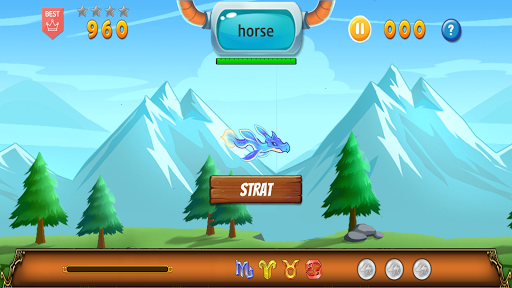 Android application Speed Word Catcher screenshort