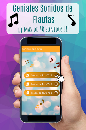 Android application Sonidos de Flautas. screenshort