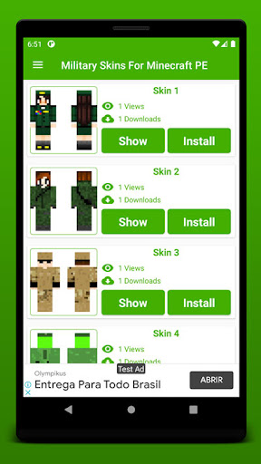 Military Skins For Minecraft PE