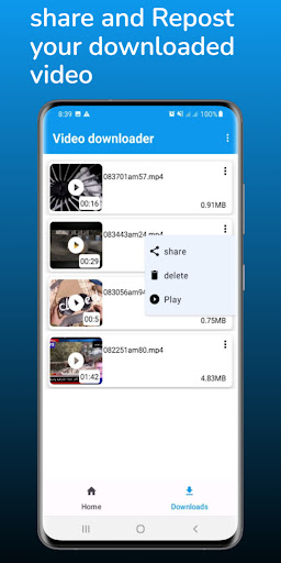 Video Downloader for X Screen 3