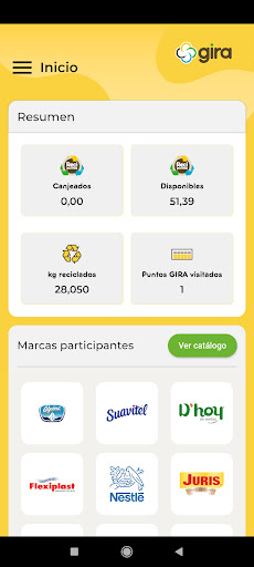 Android application GIRA screenshort