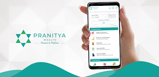Android application Pranitya Wealth screenshort