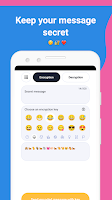 screenshot of Secret Emoji: Emoji encryption