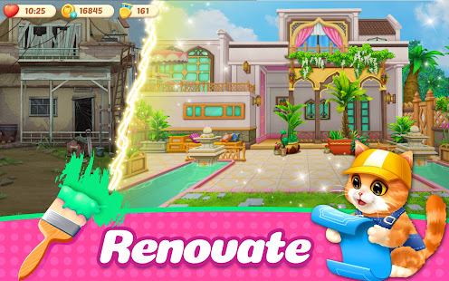 Kitten Match-Mansion & Pet Makeover 0.23.0 APK screenshots 16