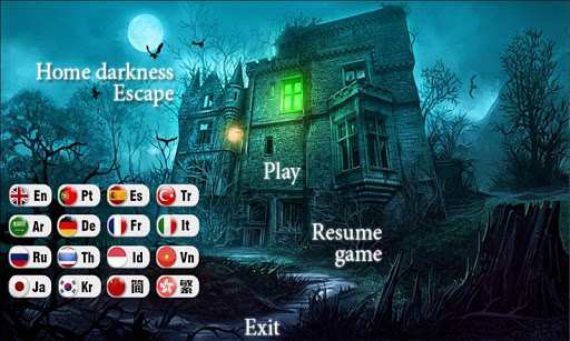 Home Darkness Escape - Escape game  screenshots 1