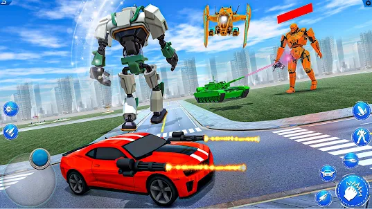 Mega Robot Car Transform Game