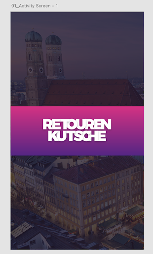 Android application Retourenkutsche screenshort